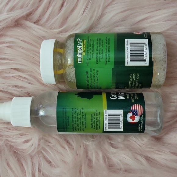 New Listing!! Brand New MULTIPET CATNIP GARDEN CATNIP MIST & BUBBLES-2CT - Picture 2 of 6